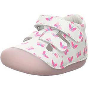 Lurchi Baby Flotty Sneakers voor baby's, uniseks, wit, 23 EU
