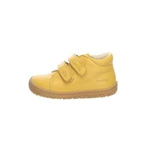 Lurchi Norik Barefoot Sneakers voor baby's, uniseks, geel, 21 EU