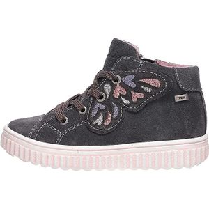Lurchi Yoyo-tex Sneakers voor meisjes, antraciet, 28 EU