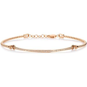 Luna Creation - Armband - Dames - Roodgoud 14K - Diamant - 0.18 ct - 5A234R4-2