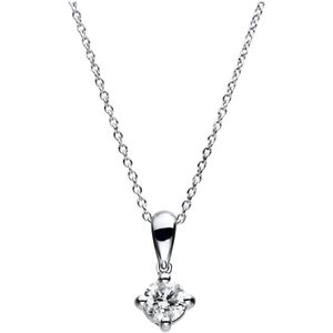 Luna Creation - Halsketting - Dames - Witgoud 14K DiamantDiamant - 0.19 ct - 4A782W4-1