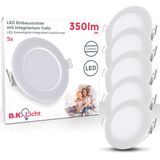 LED Inbouwspots - Wit - 5 Stuks - IP65 Waterdicht