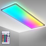 LED Paneel - RGB/W - Plafondlamp - Afstandsbediening - Vlakke Vormgeving
