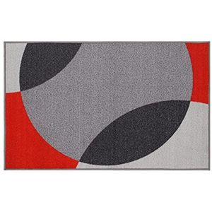 Keukentapijt, klassiek, A, grijs rood, 50 x 80 cm