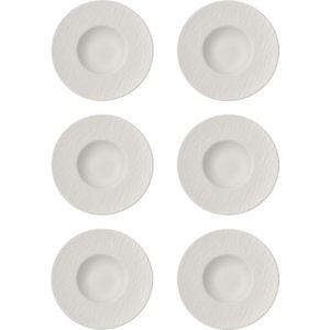 Pastabord Villeroy & Boch Manufacture Rock Blanc 29 cm 