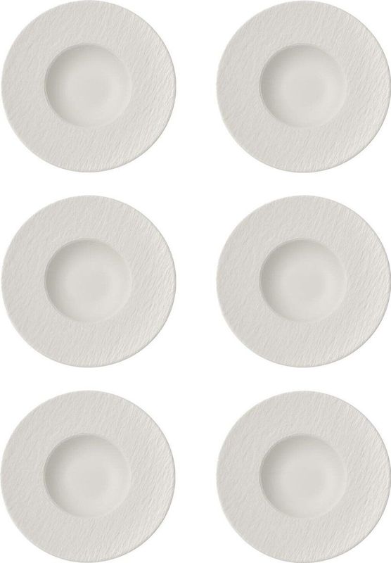 Pastabord Villeroy & Boch Manufacture Rock Blanc 29 cm 