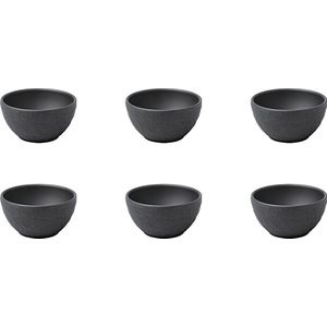 Villeroy & Boch - Manufacture Rock Dipschaaltjes 6 stuks