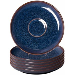 Espressountertassen Crafted Denim ø 11,8 cm Set van 6