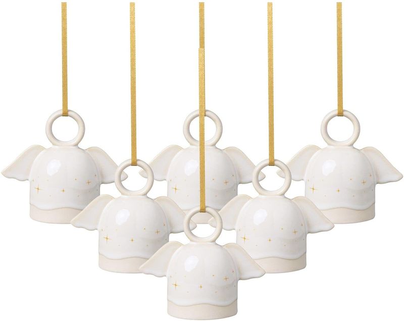 like. by Villeroy & Boch Ornamente Engel Winter Glow 6er Set
