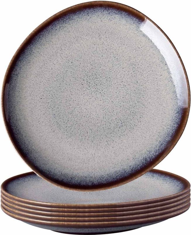 Gebäckteller Villeroy & Boch Lave Beige 17 cm (6er-Set)