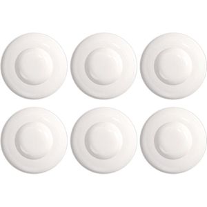 Villeroy & Boch - Afina Diepe borden 6 stuks 25 cm