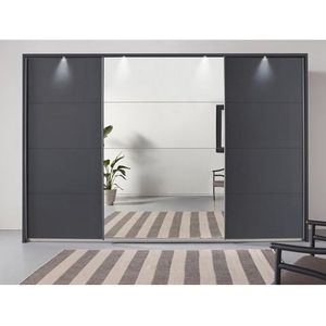 rauch Schwebetürenschrank "Oteli", mit Mittelspiegel und Passepartout optional mit Beleuchtung