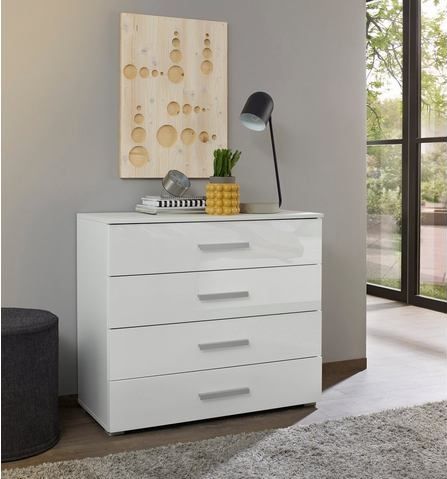 rauch Schubkastenkommode »Sideboard Kommode Schubkastenkommode KOLUNA Hochglanzfront«, Breite 93 cm mit 4 großen Schubladen für viel Stauraum MADE IN GERMANY