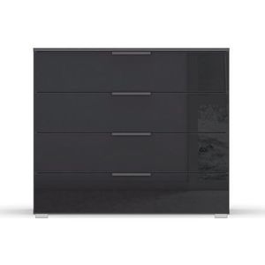 rauch Schubkastenkommode »Sideboard Kommode Schubkastenkommode KOLUNA mit Glasfront«, Breite 93 cm mit 4 großen Schubladen für viel Stauraum MADE IN GERMANY