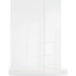 rauch Draaideurkast Skat Meridian Glazen voorkant, incl. binnenspiegel en 4 lades aan de binnenkant