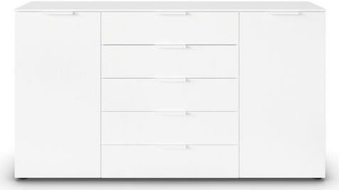 rauch Flipp Kommode mit 5 Schubkästen und 2 Türen, Maße: 180x100x42 cm