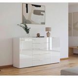 Sideboard  Flipp ¦ weiß ¦ Maße (cm): B: 180 H: 99 Kommoden & Sideboards > Sideboards - Sconto