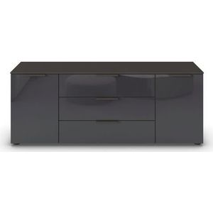 Sideboard  Flipp ¦ schwarz ¦ Maße (cm): B: 160 H: 61 Kommoden & Sideboards > Sideboards - Sconto