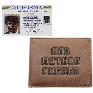 Close Up Pulp Fiction Bad Motherfucker portemonnee met replica rijbewijs