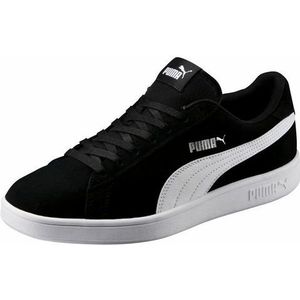 PUMA Sneakers Unisex Smash v2 - 364989 01  Black-White-Silver