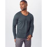 Key Largo - Shirt 'Ginger' - Spar - Lange Mouwen - Henley Hals