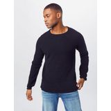 Key Largo - Thomas - Trui - Antraciet - Raglanmouwen - Slanke Pasvorm