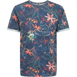 Key Largo shirt mt jungles Donkerblauw