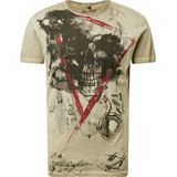 T-shirt - Zwart - Zachte Stofmix - Comfortable Pasvorm