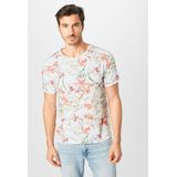 KEY LARGO - Jungles - Ronde T-shirt - Wit - Heren