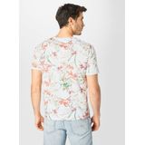 KEY LARGO - Jungles - Ronde T-shirt - Wit - Heren