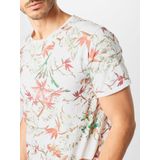 KEY LARGO - Jungles - Ronde T-shirt - Wit - Heren