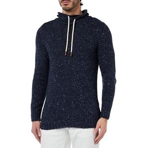 KEY LARGO heren trui vincent, Navy Mel. (1219), S