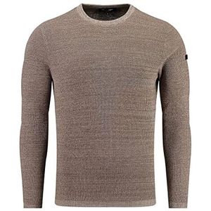 KEY LARGO Pull Forest Round pour homme, Mocca Brown (1606), XL