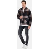 Key Largo Tussenjas 'Locarno'  beige gemêleerd / donkerblauw / bruin