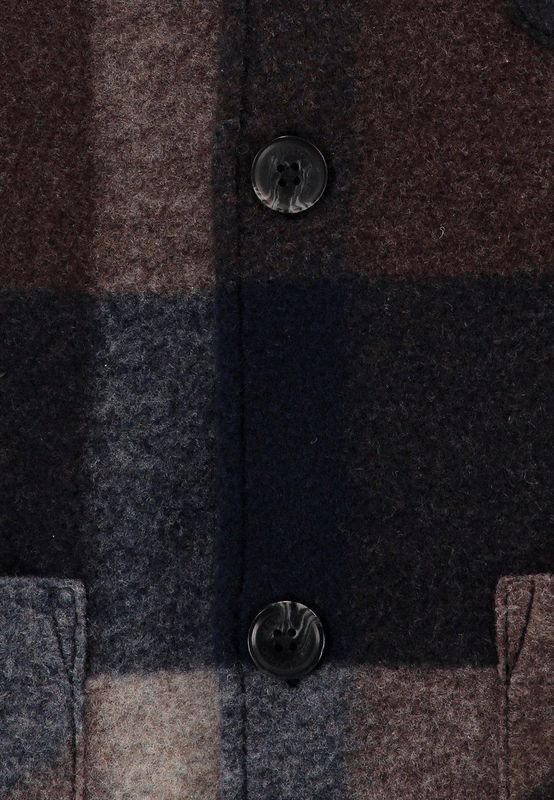 Key Largo Tussenjas 'Locarno'  beige gemêleerd / donkerblauw / bruin