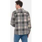 KEY LARGO - KLPALERMO - Overhemd - Wit/Grijs - Tissu Doux