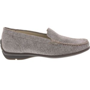 Waldlaufer - 431000 H-Hariett - Instappers - Kleur: Wit/Beige - Materiaal: Nubuck