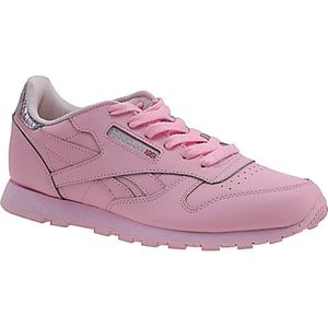 Reebok Classic Leather Metallic BD5898, Kinderen, Roze, Sportschoenen maat: 36 EU