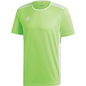adidas - Entrada 18 - Voetbalshirt - Zwart - Zweetafvoerende Climalite® Stof