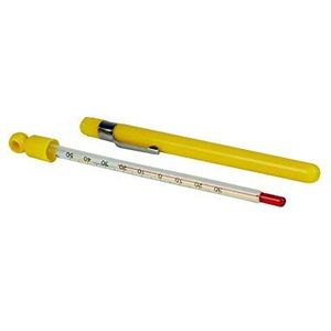 NeoLab 2-9809 zakthermometer speciale vloeistof, -30 °C tot +50 °C, inclusief hoes