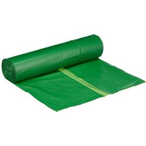 neoLab 1-7055 vuilniszakken, 70 cm x 110 cm, 120 l, groen (25 stuks)