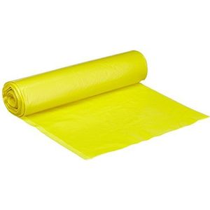 neoLab 1-7057 vuilniszakken, 70 cm x 110 cm, 120 l, geel (verpakking van 25 stuks)