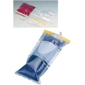 NeoLab 1-7138 Whirl-Pak plastic zak met tekst, PE, steriel, 12,5 cm x 7,5 cm (100 stuks)