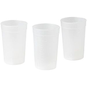 NeoLab 2-1552 wegwerp-proefdozen (PP), niet steriel, 225 ml (100 stuks)