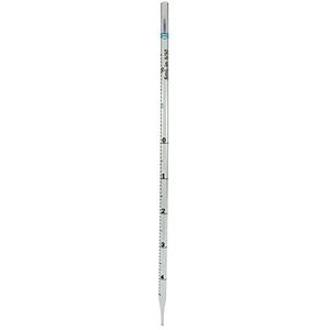 neoLab Moonlab 4-0132 Serologische pipetten, individueel steriel verpakt, 5 ml volume, 340 mm lengte, transparant/blauw/zwart, 500 stuks