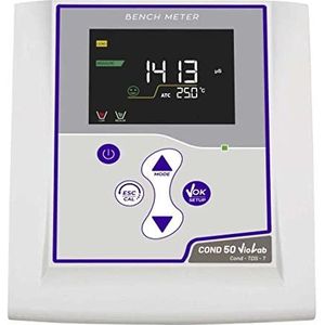 neoLab 4-3107 XS Cond 50 VioLab Kit zonder geleidbaarheid cel, 140 mm lengte x 45 mm hoogte x 160 mm breedte, grijs/wit