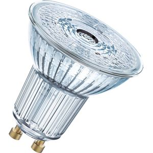 OSRAM LED reflectorlamp | Lampvoet: GU10 | Warm wit | 2700 K | 4,30 W | LED BASE PAR16 [Energie-efficiëntieklasse A++]