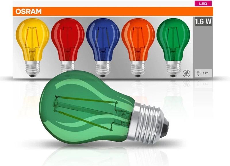 Osram - LED Star Décor Classic A - LED-lamp - RGBW - E27-fitting