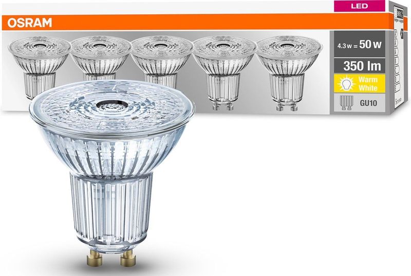 LED Reflectorlamp PAR16 - GU10 - Niet Dimbaar - Kwik-vrij - Schokbestendig