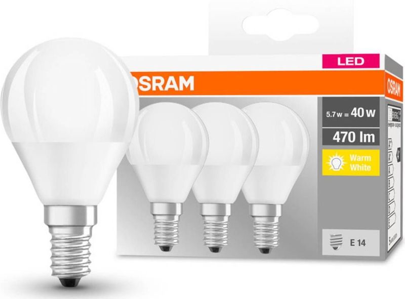 Osram - LED Base Classic P - Filamentlamp - Warmwit Licht - 5,3 Watt